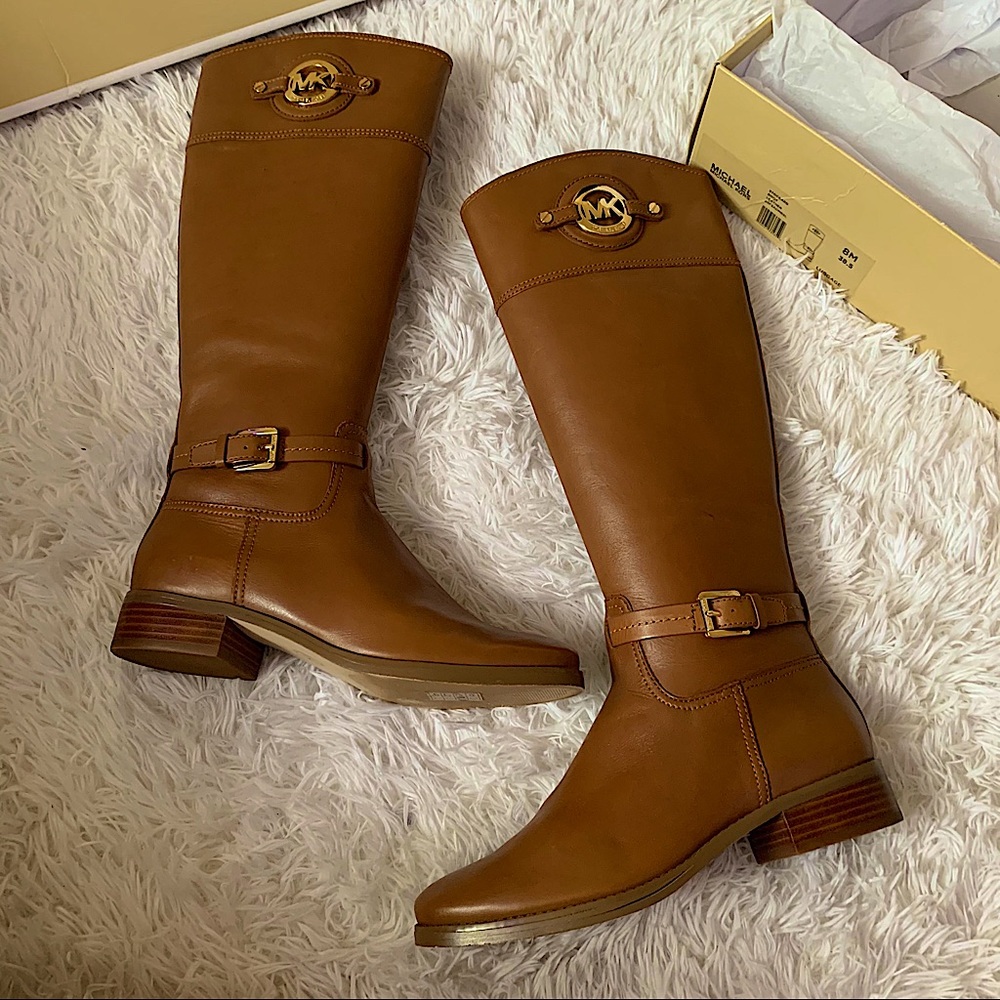 Michael Kors ‘Stockard’ luggage boot Tan/Brown
